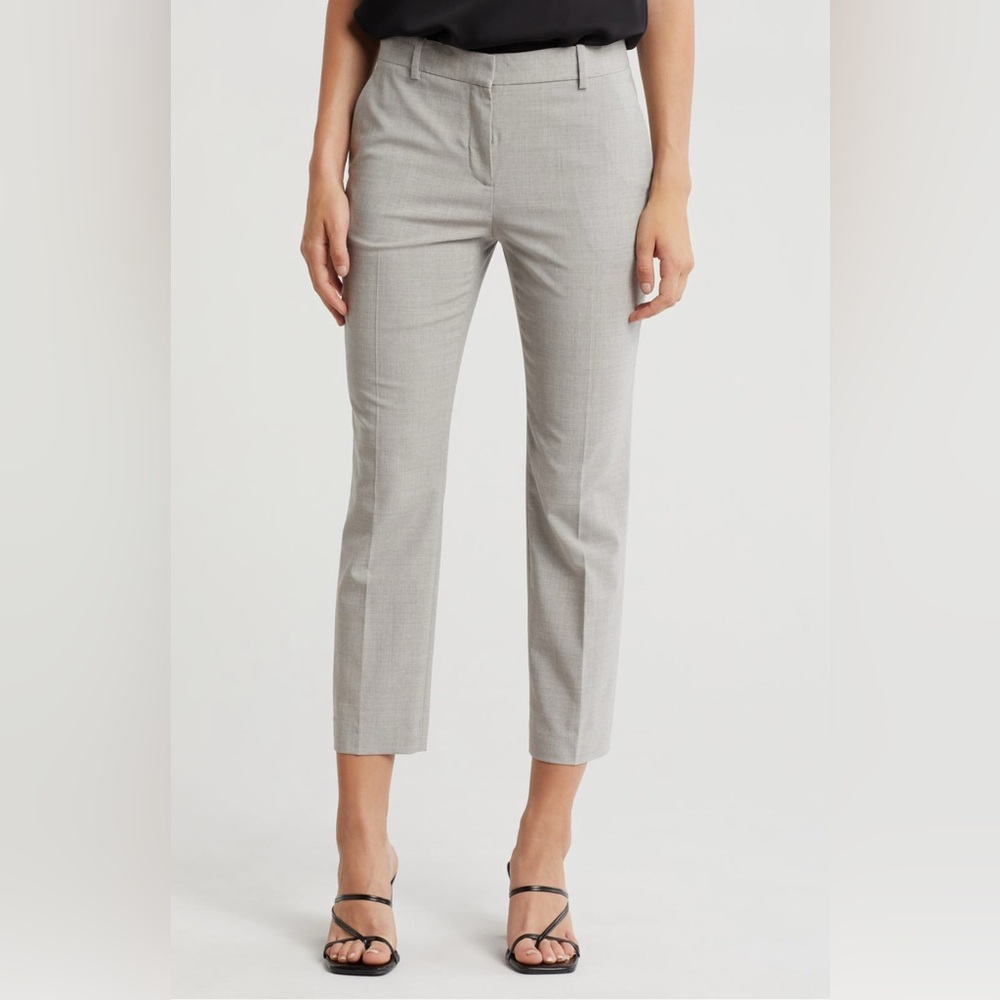 Theory Treeca 2 wool trousers gray size 10